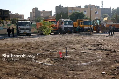 آغاز عملیات اجرایی احداث چهارراه شهید محسن کاشانی در مشهد