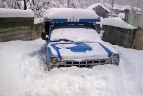 ویدئو| برف سنگین در چالدران
