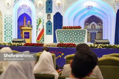 گزارش تصویری | جشن ازدواج ۲۱۰ بسیجی از سراسر کشور در حرم امام‌رضا(ع)