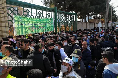 ورزشگاه امام رضا (ع)‌قبل از شروع بازی ایران و لبنان