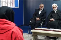 ویدئو | اعترافات زن اغتشاشگری که با بلوک به ماموران امنیتی حمله کرد