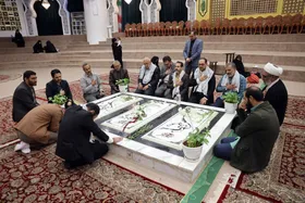 حضور رئیس و جمعی از اعضای شورای اسلامی شهر مشهد در مراسم &laquo;مهمانی لاله&zwnj;ها&raquo;