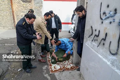 گزارش تصویری | قتل شبانه یک جوان در بولوار حر