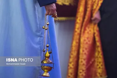 مراسم آغاز سال ۲۰۲۲ میلادی در تهران