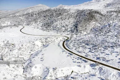 ایران زیباست | گلستان برفی