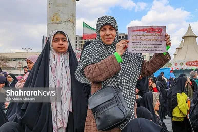 گزارش تصویری | اجتماع عظیم منتظران ظهور در مشهد ۲