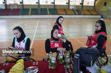 گزارش تصویری | اردوی تیم ملی بسکتبال با ویلچر بانوان در مشهد
