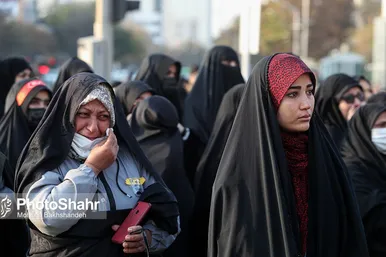 تشییع پیکر شهید مدافع امنیت «حسن براتی» در مشهد