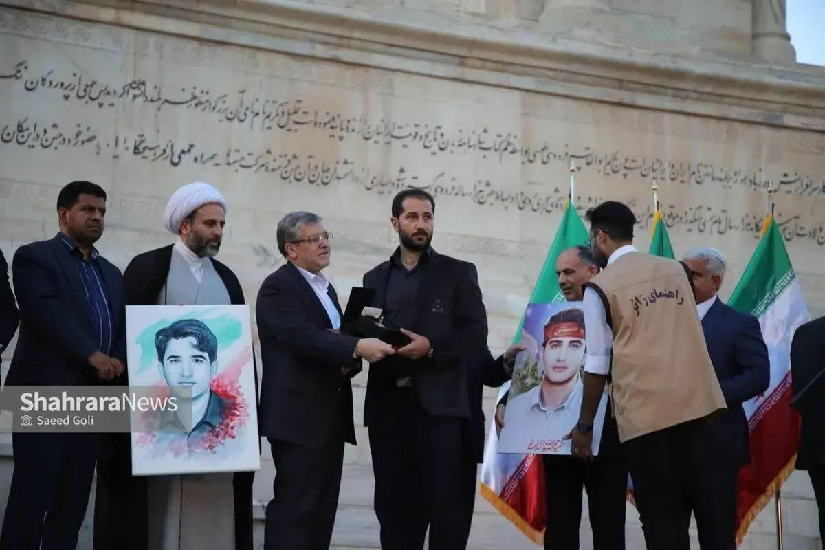 برادر شهید الداغی: اهدای نشان فردوسی به برادر من مایه افتخار است + فیلم