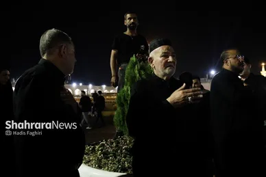 گزارش تصویری | آیین مشعل‌گردانی نجفی‌های مقیم مشهد