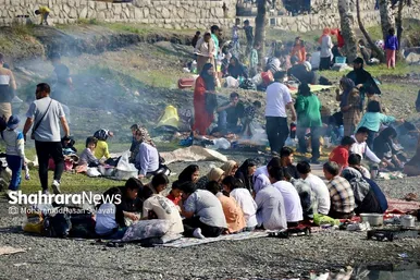 گزارش تصویری | سیزده بدر در وکیل آباد مشهد