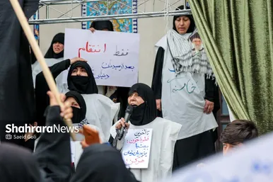 گزارش تصویری | پیاده‌روی ماتم‌زدگان شهادت قائد انقلاب در مشهد (۱۰ اسفند ۱۴۰۴)