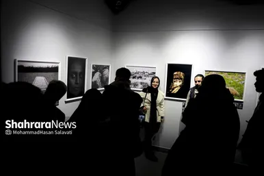 گزارش تصویری | اولین نمایشگاه دوسالانه کانون عکس مشهد