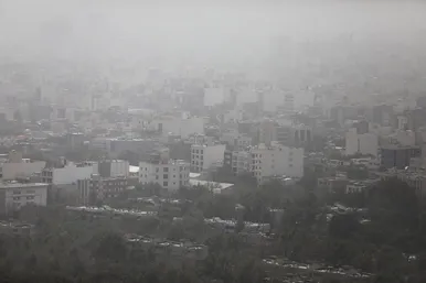 آلودگی شدید هوا در مشهد