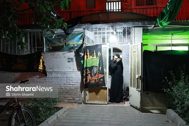 گزارش تصویری | عزاداری شب هشتم محرم در شهرک عرب‌ها ـ مشهد