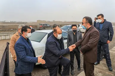 آیین کلنگ‌زنی ۴۰۰۰ واحدی طرح نهضت ملی جهش تولید مسکن در مشهد