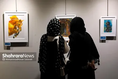نمایشگاه آثار تجسمی «قاف»