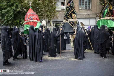 کاروان نمادین اسرای کربلا «بنی اسد»