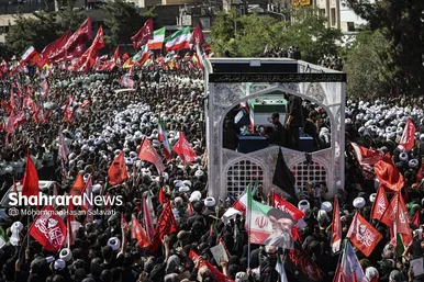 گزارش تصویری | تشییع تاریخی پیکر مطهر رهبر شهید انقلاب در مشهد مقدس | (پنجشنبه ۱۸ تیر ماه ۱۴۰۵)