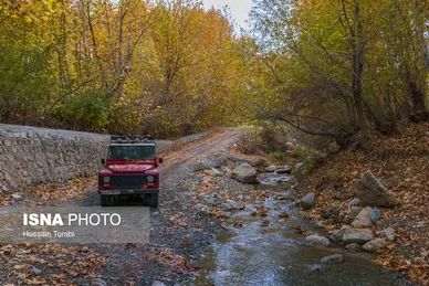 طبیعت پاییزی شهرستان سامان