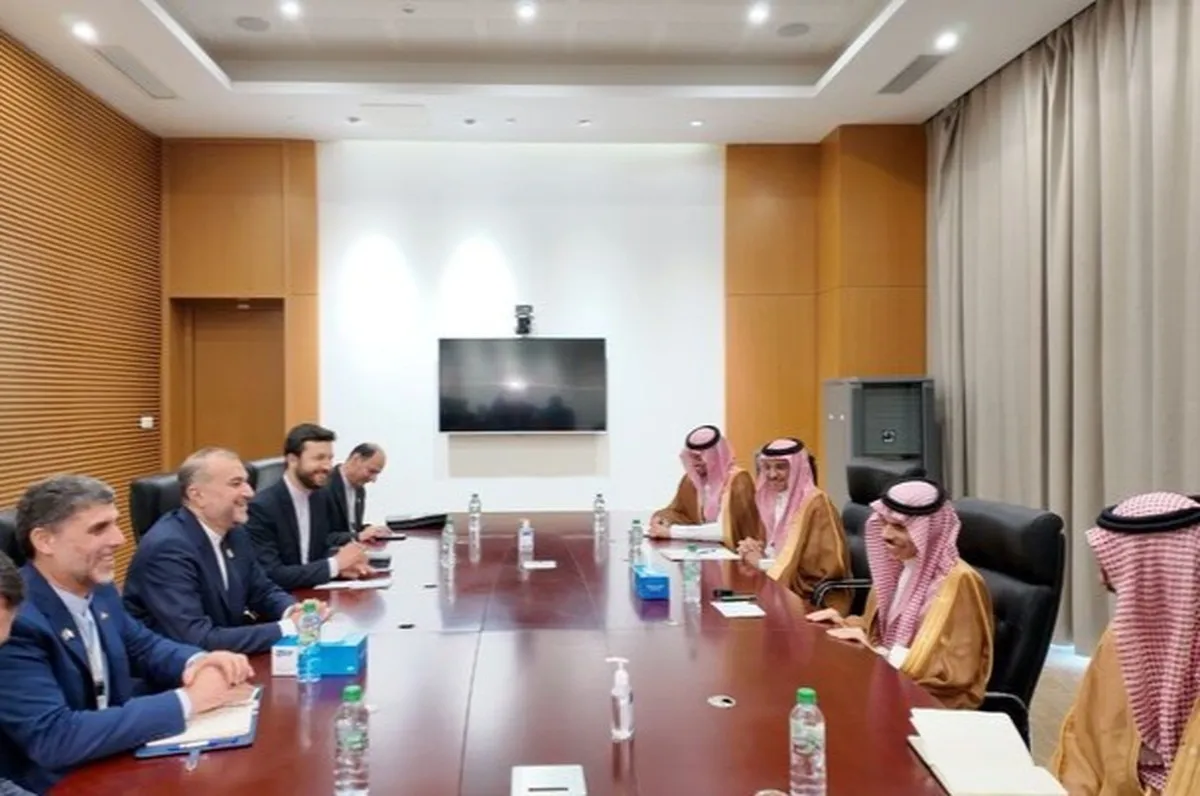 ملاقات امیرعبداللهیان و فیصل بن فرحان در گامبیا