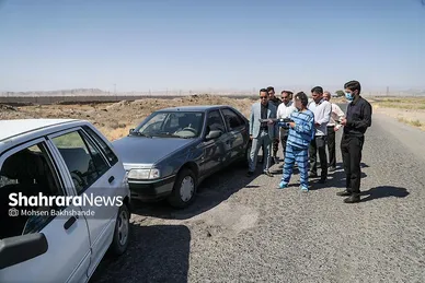گزارش تصویری | بازسازی صحنه قتل در حوالی سالارآباد