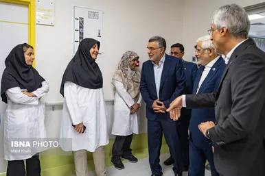 گزارش تصویری | افتتاح اولین مرکز تشخیص و درمان سرطان کودکان