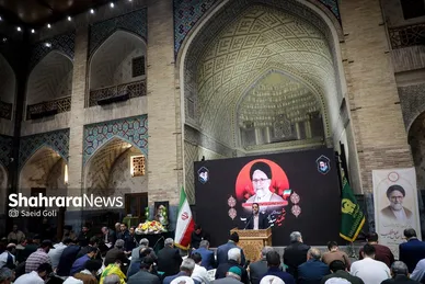 گزارش تصویری | مراسم چهلمین روز شهادت وزیر اطلاعات دولت چهاردهم در حرم مطهر رضوی برگزار شد (۱۰ اردیبهشت ۱۴۰۵)