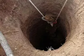 مرگ پیر مرد ۷۰ساله سبزواری براثر سقوط در چاه + فیلم