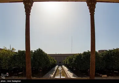 عکس‌هایی از ارگ کریم خان زند در شیراز