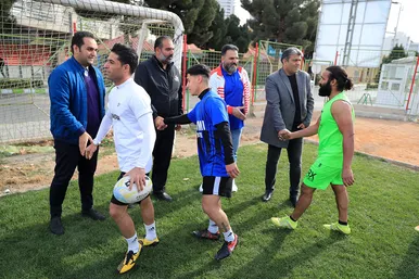 مسابقه دوستانه راگبی بین تیم ملی عراق و منتخب خراسان رضوی