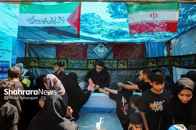 عکس‌هایی از مراسم جاماندگان اربعین در مشهد (۴ شهریور ۱۴۰۳)