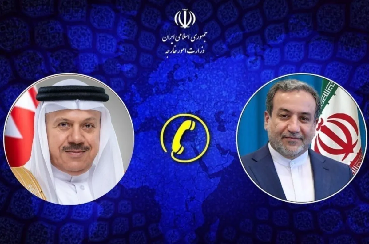 تأکید وزرای خارجه ایران و بحرین بر استمرار رایزنی‌ها میان دو کشور