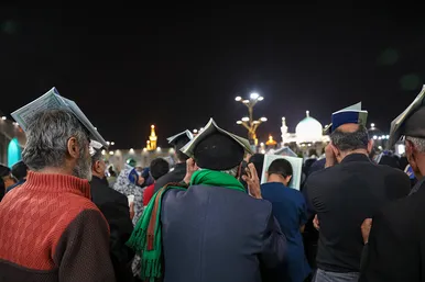 احیای شب بیست و سوم ماه مبارک رمضان در حرم مطهر رضوی