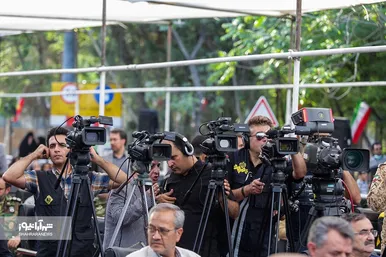 آیین بازگشایی معابر پادگان لشکر ۷۷