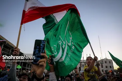 جشن مردمی بیعت با امام زمان (عج) در مشهد