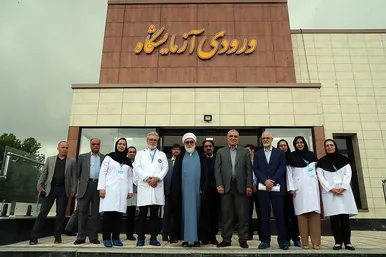 مراسم افتتاح مرکز درمان ناباروری بیمارستان رضوی