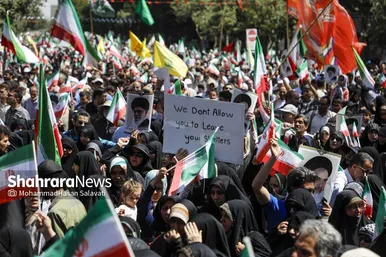 گزارش تصویری | حضور باشکوه مردم مشهد در راهپیمایی جمعه «همدلی و ایستادگی» (۳۰ خرداد ۱۴۰۴)