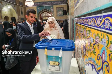 عکس‌هایی از انتخابات ریاست جمهوری در مشهد- ۳ (۸ تیرماه ۱۴۰۳)
