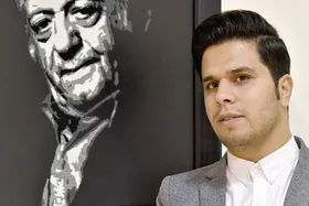 نگاهی به اولین نمایشگاه پرتره کلاژ کاموای سید کمیل فضلی&zwnj;پور در چهارسوق هنر