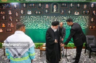 گزارش تصویری | آیین بدرقه کاروان خدام‌الحسین(ع) شهرداری مشهد در دفتر آیت‌الله سیداحمد علم‌الهدی