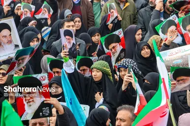 گزارش تصویری | راهپیمایی مردم مشهد در یوم الله ۲۲ بهمن ۲