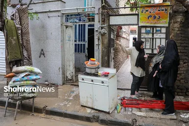 عکس‌هایی از خیابان سپاه در محله سیدی مشهد ۴۸ ساعت پس از سیل