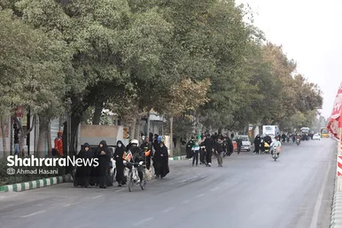مراسم راهپیمایی جاماندگان اربعین حسینی