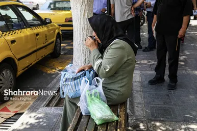 گزارش تصویری |  موج هوای گرم در مشهد