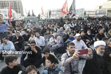 گزارش تصویری | مراسم بزرگداشت شهدای خدمت در میدان شهدای مشهد