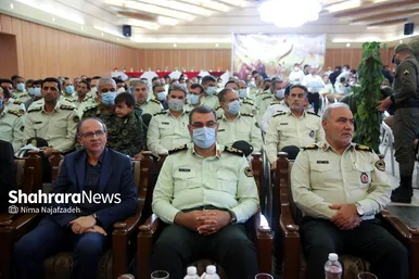 مراسم تودیع ومعارفه فرمانده انتظامی مشهد مقدس