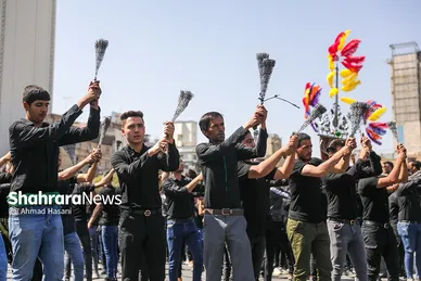 مراسم عزاداری رحلت رسول اکرم(ص) و شهادت امام حسن مجتبی(ع) در مشهد
