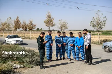 گزارش تصویری | بازسازی صحنه قتل و دعوای مهمانان یک مراسم عقدکنان