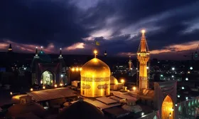 برنامه&zwnj; مناجات خوانی حرم مطهر رضوی در ماه مبارک رمضان